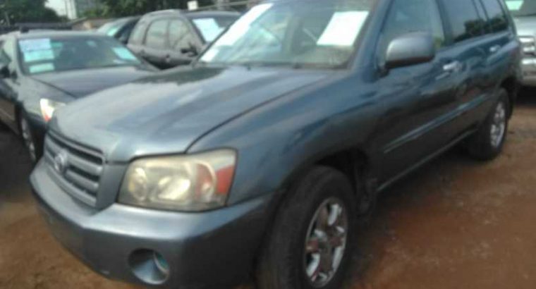 Toyota Highlander 2005 Model