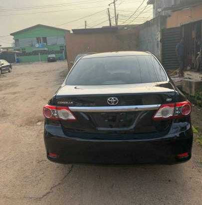 Toyota Corolla 2012 Model