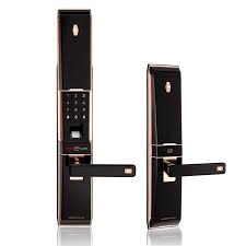 Safe Fingerprint Door Lock With Touch Kaypad