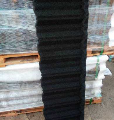 Charcoal Black Classic Stone Coated Roofing Tile Tile In Nigeria