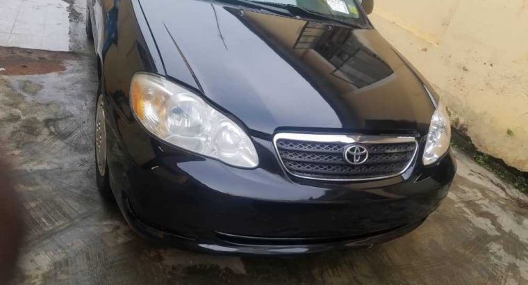 Tokunbo Toyota corolla 2006