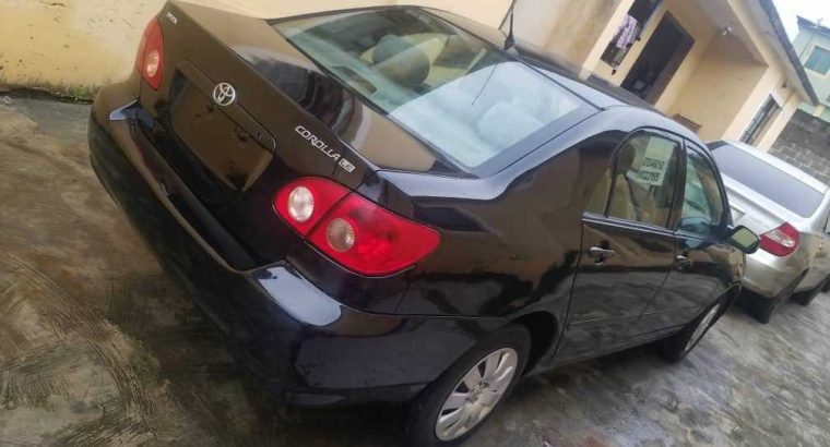 Tokunbo Toyota corolla 2006