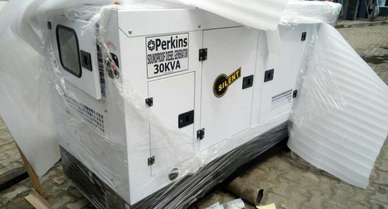 Perkins diesel generator sound proof 30kva