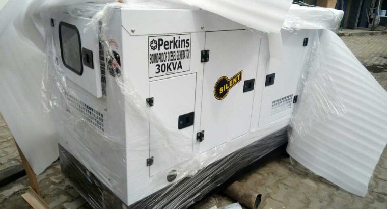 Perkins diesel generator sound proof 30kva