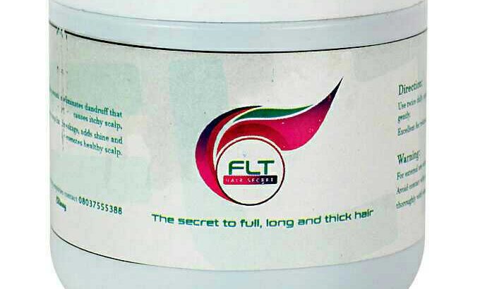 FLT 100% Organic hair cream