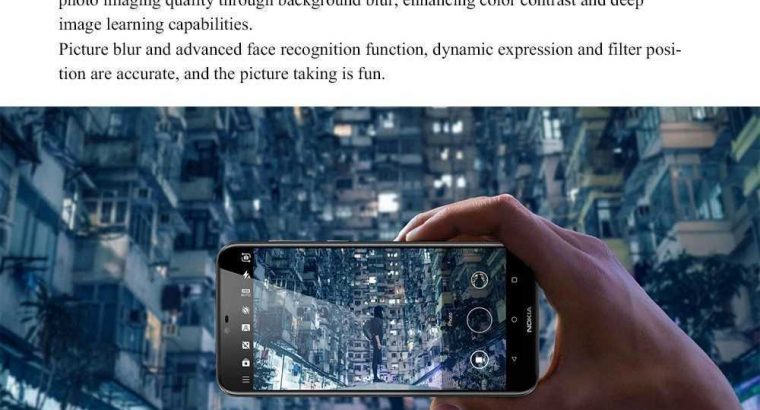 NokiaNokia X6 5.8-Inch 19:9 FHD Mobile Phone (6GB RAM, 64GB ROM) Android 8.1 4G LTE Smartphone-Blac