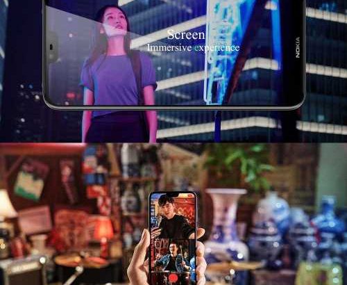 NokiaNokia X6 5.8-Inch 19:9 FHD Mobile Phone (6GB RAM, 64GB ROM) Android 8.1 4G LTE Smartphone-Blac