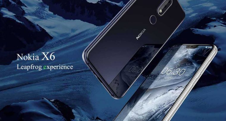 NokiaNokia X6 5.8-Inch 19:9 FHD Mobile Phone (6GB RAM, 64GB ROM) Android 8.1 4G LTE Smartphone-Blac