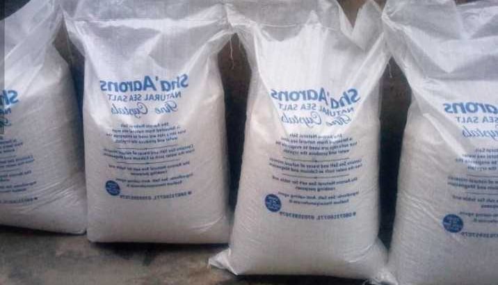 Natural Pure Sea Salt Available At Sha’Aaron Stores