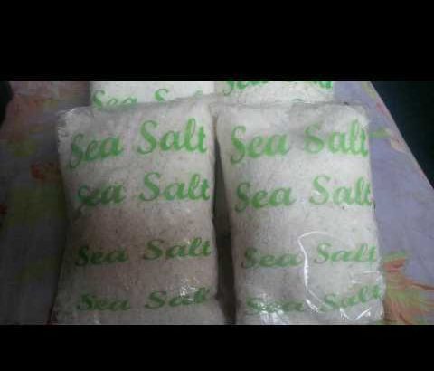Natural Pure Sea Salt Available At Sha’Aaron Stores