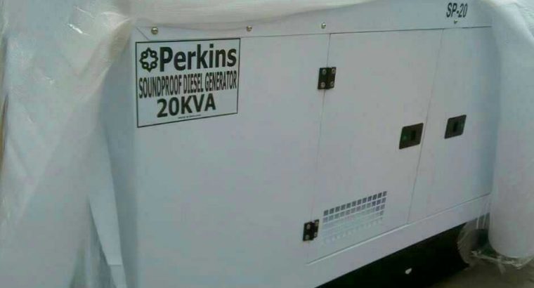 Perkins soundproof generator 20kva
