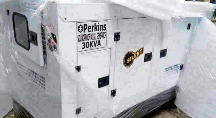 perkins soundproof generator 30kva