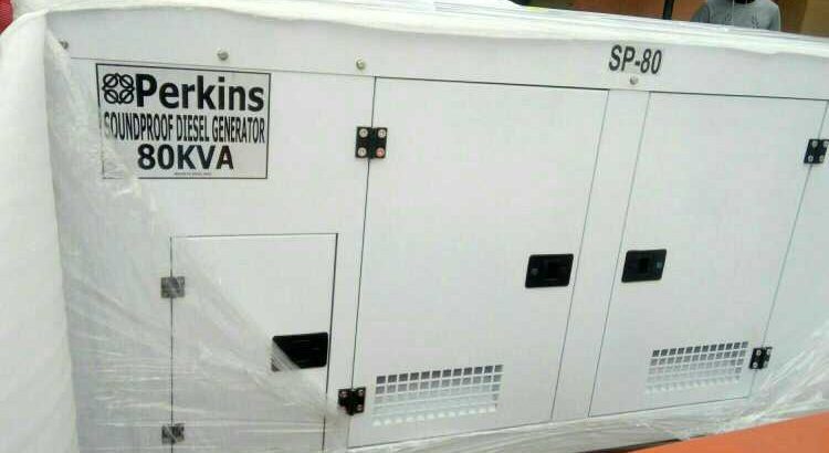 Perkins diesel generator 80kva