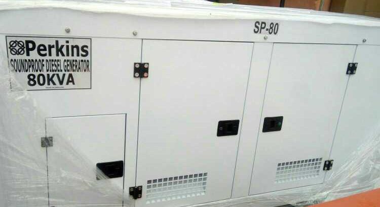 Perkins diesel generator 80kva