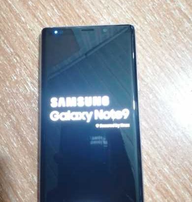 UK used Samsung galaxy note9