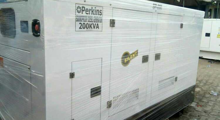 Perkins diesel generator 200kva
