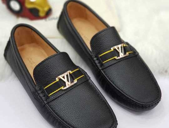 leather loafers