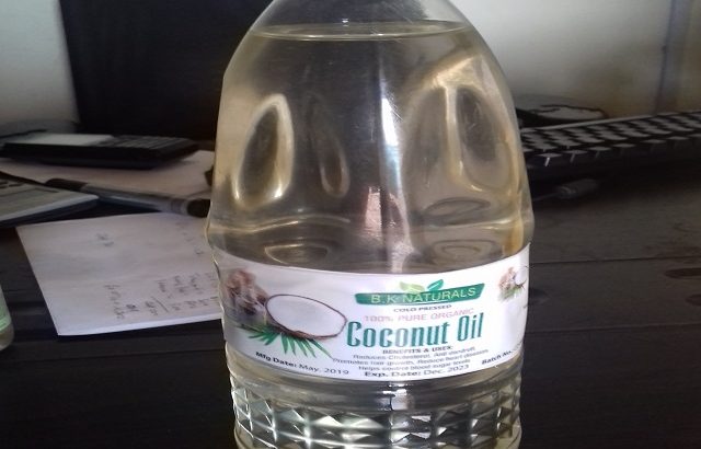 pure virgin coconut oil