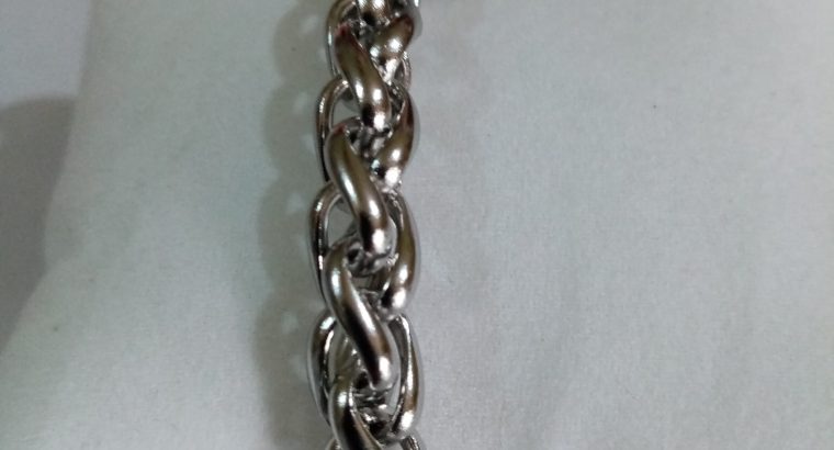 Wristwatch, necklace and bracelet