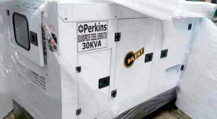 Perkins soundproof generator 30kva