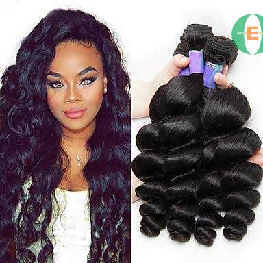 HUMAN HAIR WEAVON 300G(DDOUBLE DRUM)