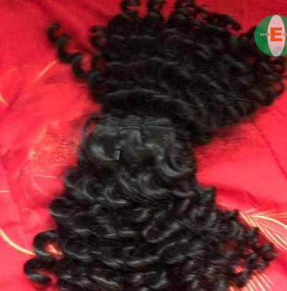 HUMAN HAIR WEAVON 300G(DDOUBLE DRUM)