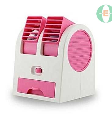 Generic Air Conditional Portable Mini AC Fan – Pink