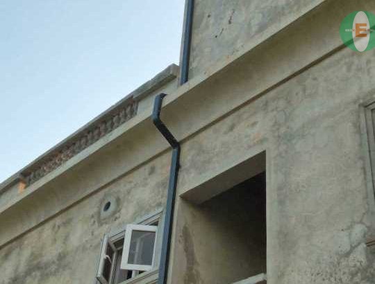 aluminum roof gutter and PVC roof gutter