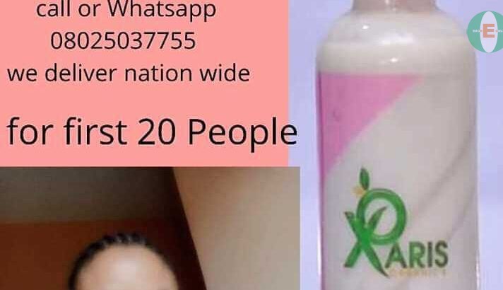 XARIS ORGANICS LIGHTENING BODY MILK