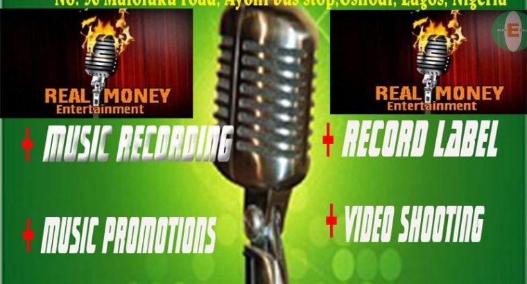 Music recording studio in Oshodi Lagos