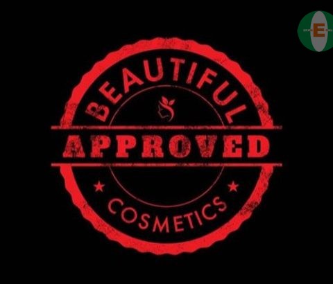 Beautiful cosmetics powder palette, foundation,