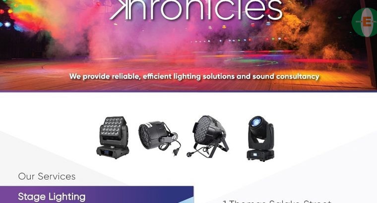 Stage, lightning and sound Rentals and installatio